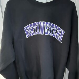 Northwestern University Black Sweatshirt